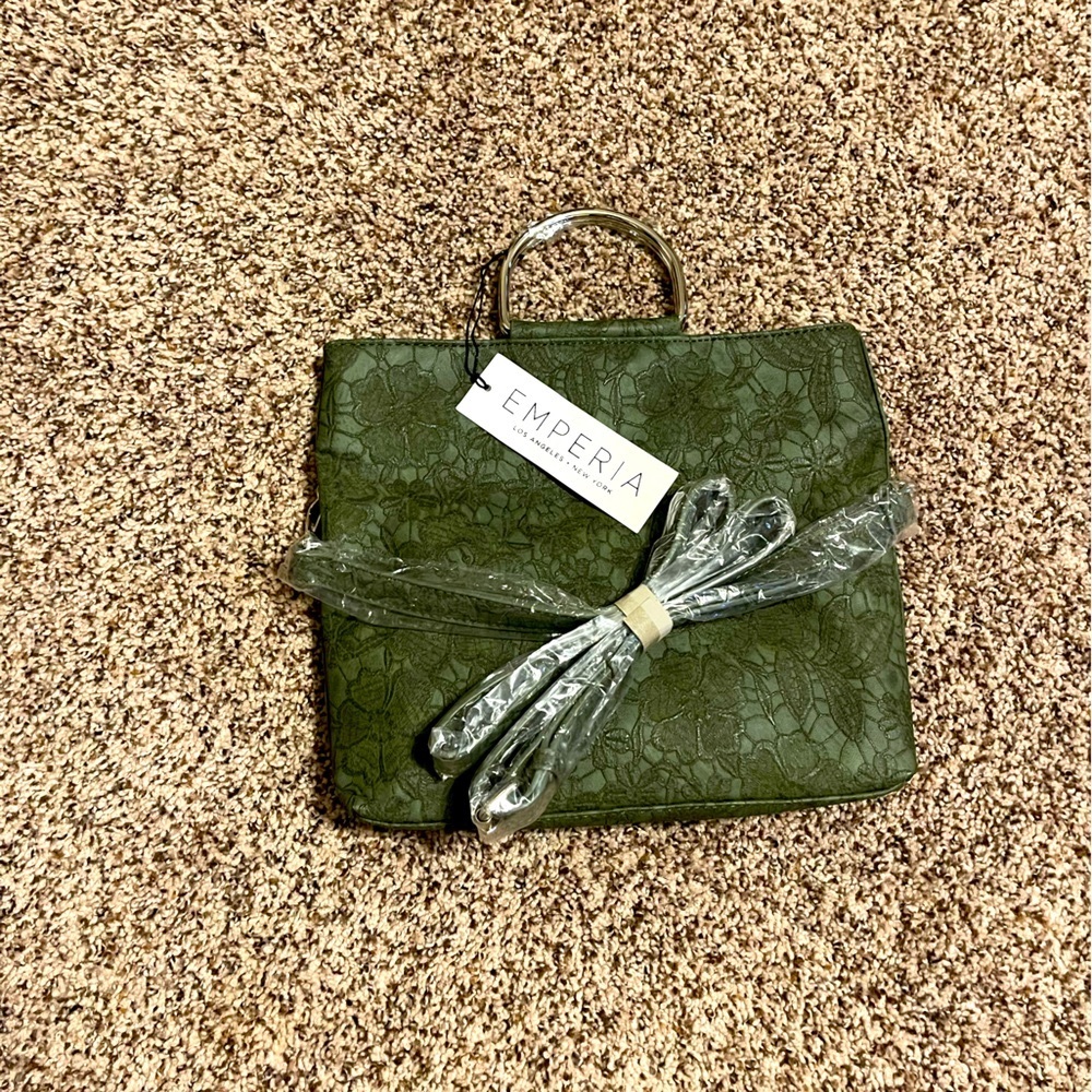 Sage green purse